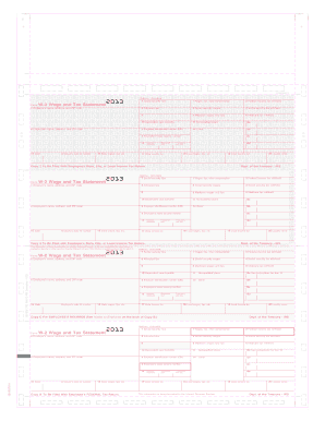 Form W-2 Wage and Tax Statement