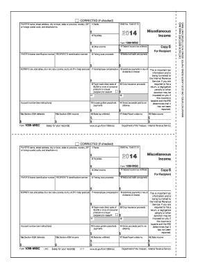 IRS Form 1099-MISC