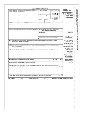 Form 1098-C