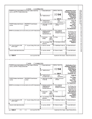 IRS Form 1099-R