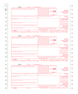 2015 Form 1098-E Student Loan Interest Statement