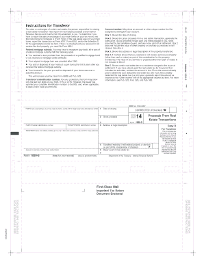IRS Form 1099-S