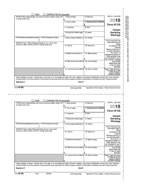 Form W-2G