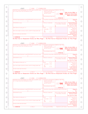 Form 5498-SA 2014