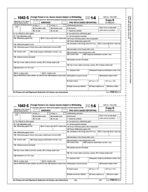 Form 1042-S