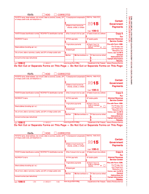 IRS Form 1099-G