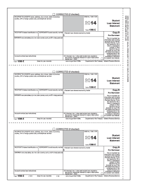 2014 Form 1098-E Student Loan Interest Statement