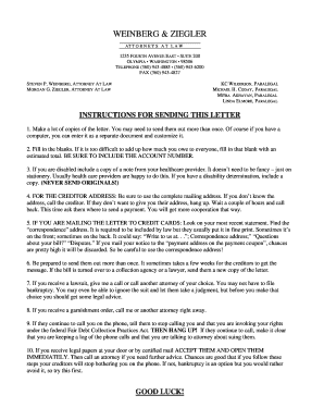 Debt Collection Cease and Desist Letter