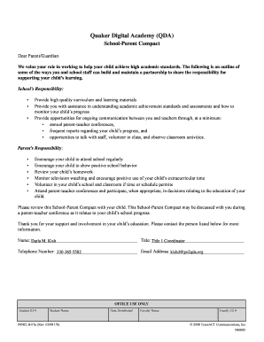 School-Parent Compact Agreement
