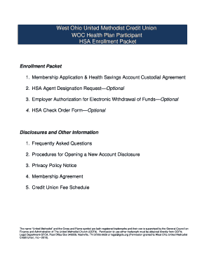 HSA Enrollment Packet