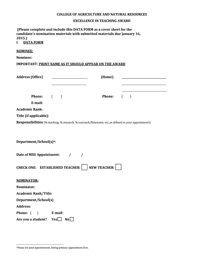 Form preview