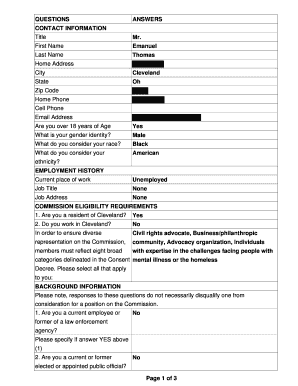 Form preview