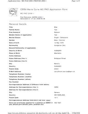 Form preview