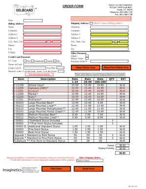 Order Form