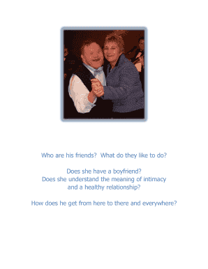 Sibling Daily Schedule and Contacts Form
