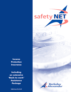 safetyNET Income Protection Insurance