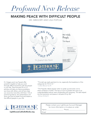 Making Peace with Difficult People