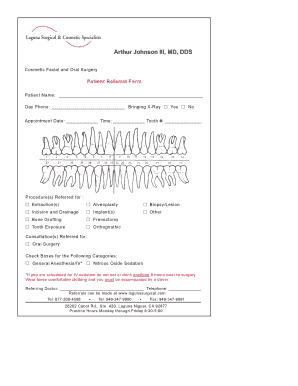 Patient Referral Form