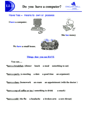 English Grammar Exercise