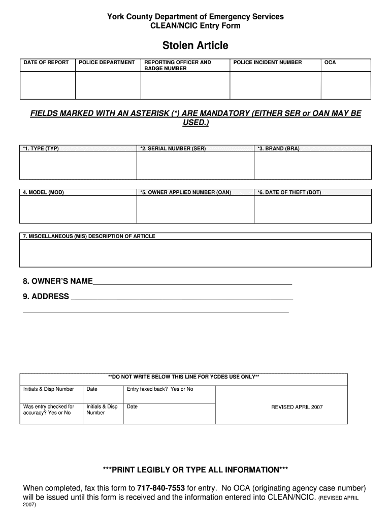 Form preview