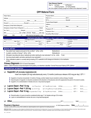 CPP Referral Form