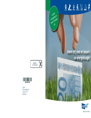 Antwoordkaart GRATIS energiescan