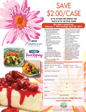 Norpac Foods Rebate Coupon