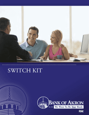 Bank of Akron Switch Kit