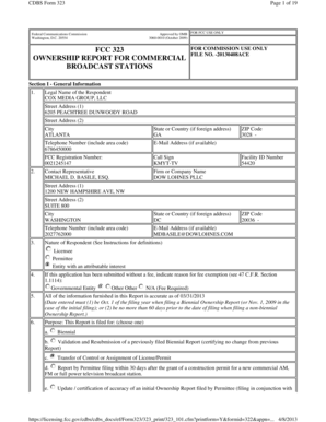 FCC Form 323 Ownership Report for Commercial Broadcast Stations