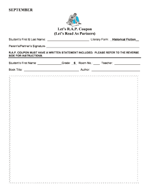 Let's Read As Partners Coupon