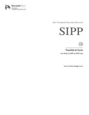 SIPP Transfer In Form
