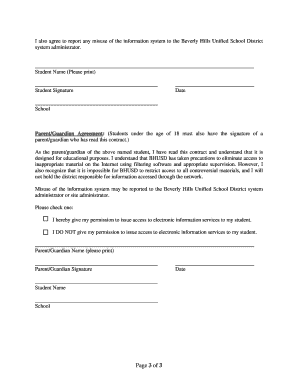 Acceptable Use Policy for Students