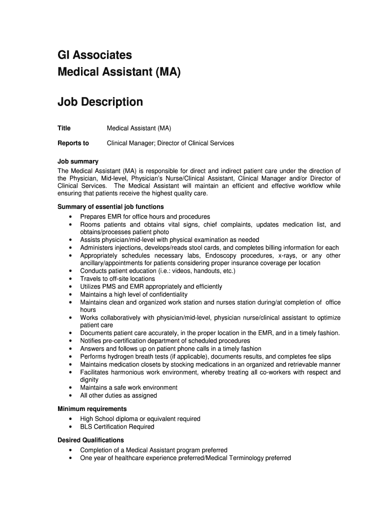 Fillable Online GI Associates Fax Email Print pdfFiller