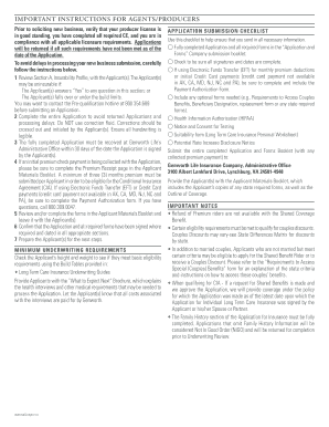 Colorado Privileged Choice Flex Long Term Care Insurance Application