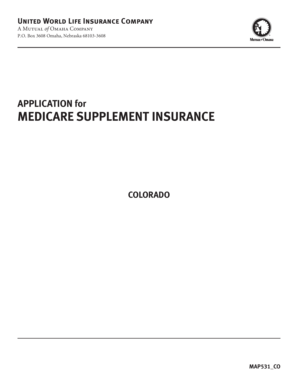 Medicare Supplement Insurance Application