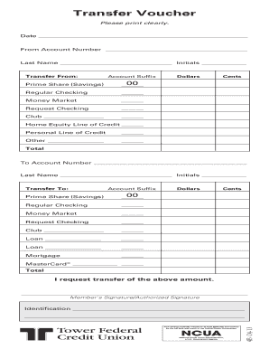 Bank Transfer Voucher