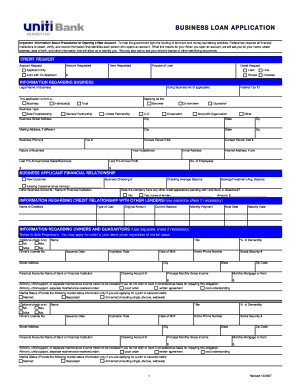 SBA Loan Application Checklist