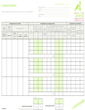 Plan prévisionnel de fumure azotée