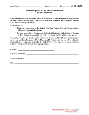 Sinton ISD Student Registration Packet