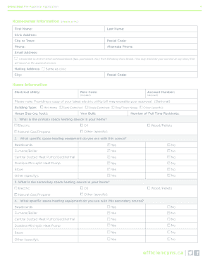 Green Heat Pre-Approval Application