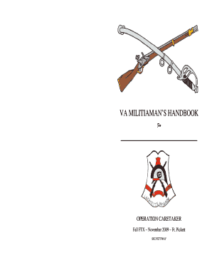Virginia Militiaman's Handbook