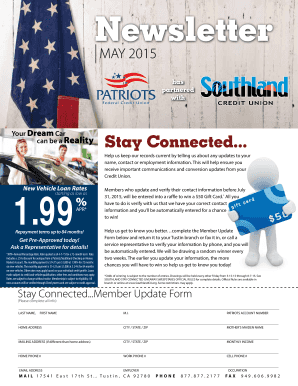 Member Update Form