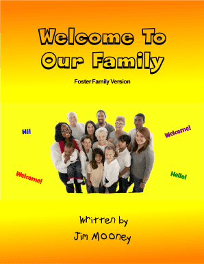 Foster Family Introduction Book