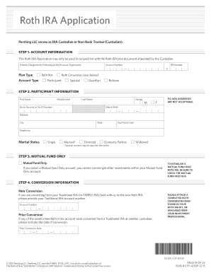 Roth IRA Custodial Account Agreement