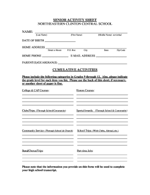Form preview