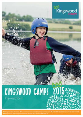 Kingswood Camps Pre-Visit Form