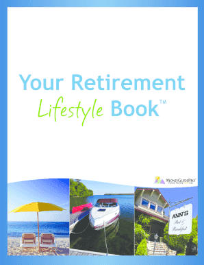 Retirement Lifestyle Plan Template
