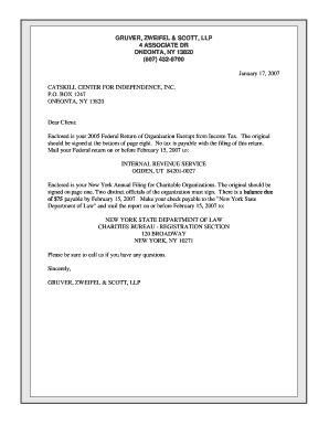 IRS Form 990 2005