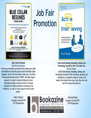 Fillable Online Blue Collar Resumes - 221533994 