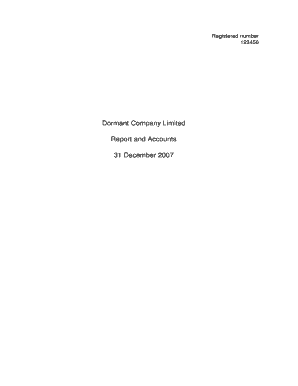 photograph regarding Printable Company Limited identified as Dormant Business Restricted Fill On the net, Printable, Fillable 